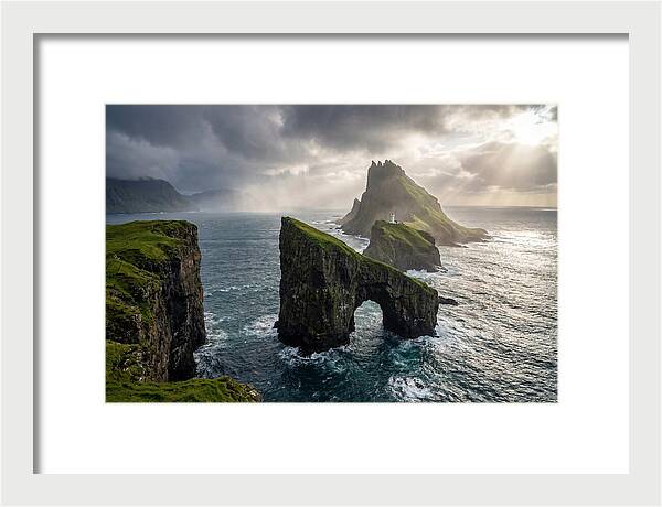Faroe Islands Sea Stacks At Drangarnir