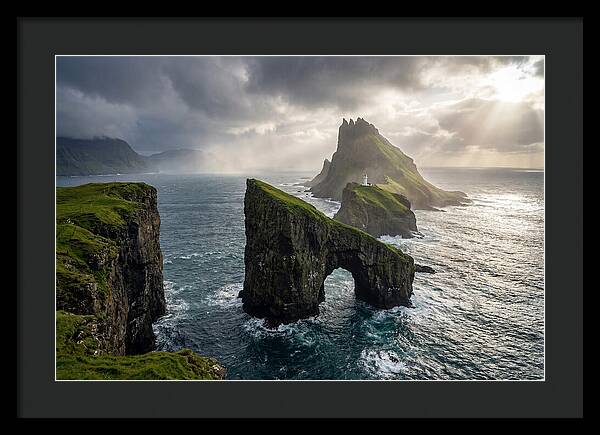 Faroe Islands Sea Stacks At Drangarnir