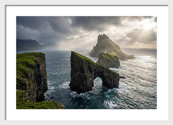 Faroe Islands Sea Stacks At Drangarnir