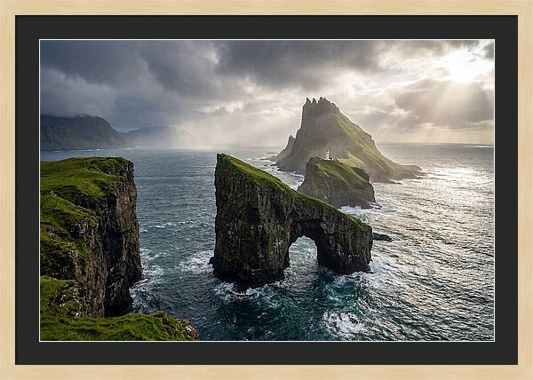 Faroe Islands Sea Stacks At Drangarnir