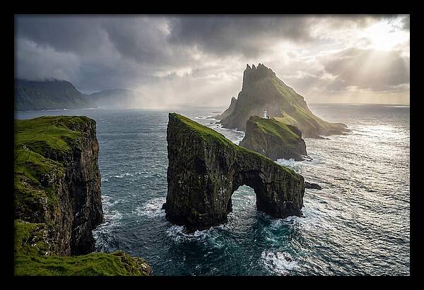 Faroe Islands Sea Stacks At Drangarnir