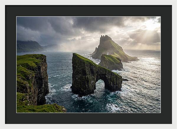 Faroe Islands Sea Stacks At Drangarnir