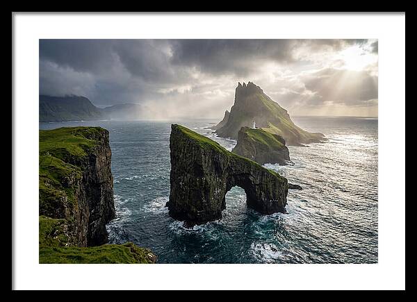 Faroe Islands Sea Stacks At Drangarnir