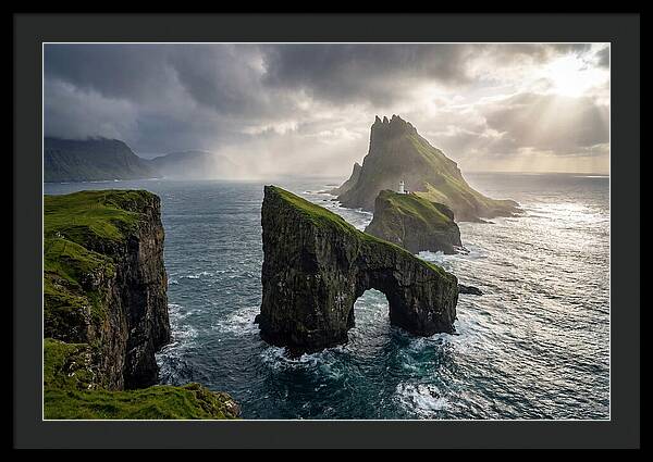 Faroe Islands Sea Stacks At Drangarnir