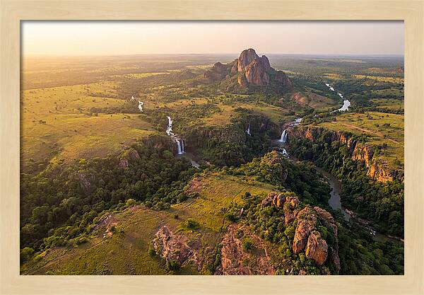 Fazao Malfakassa National Park Aerial View