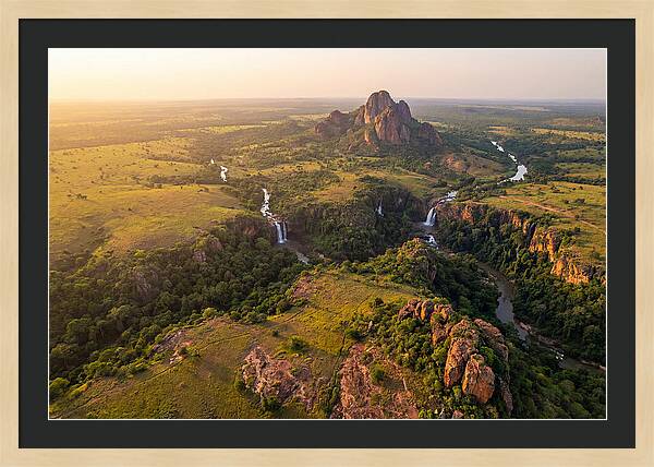 Fazao Malfakassa National Park Aerial View