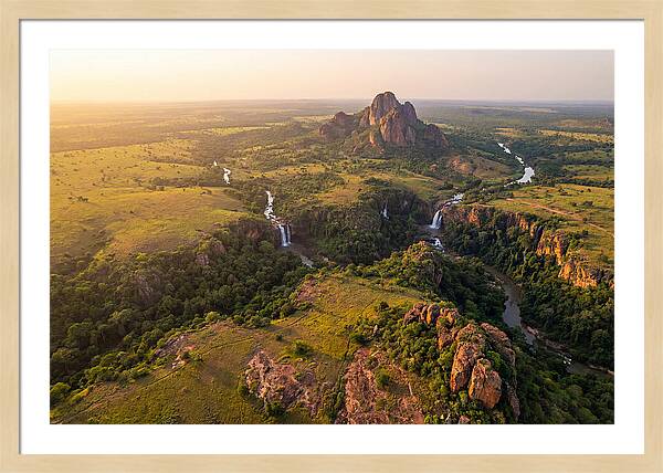 Fazao Malfakassa National Park Aerial View