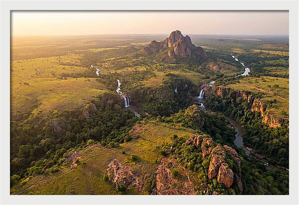 Fazao Malfakassa National Park Aerial View