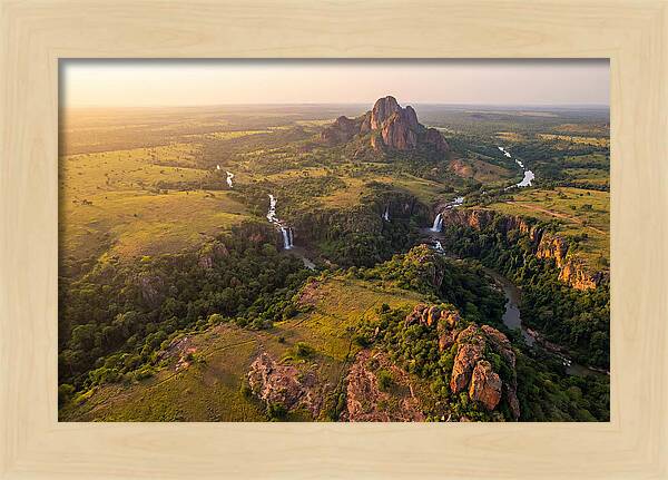 Fazao Malfakassa National Park Aerial View