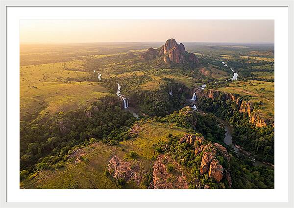 Fazao Malfakassa National Park Aerial View