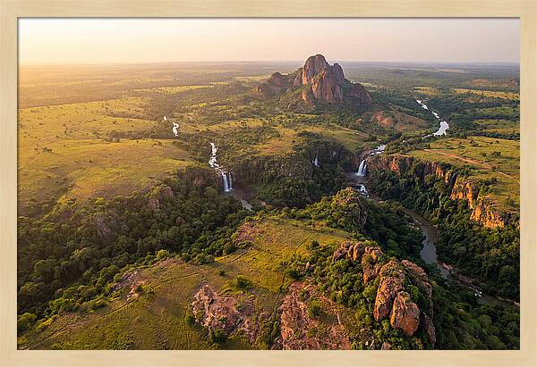 Fazao Malfakassa National Park Aerial View