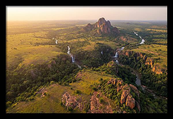 Fazao Malfakassa National Park Aerial View