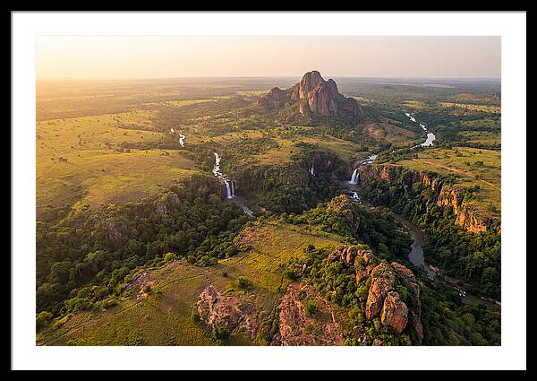 Fazao Malfakassa National Park Aerial View