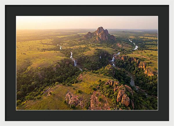 Fazao Malfakassa National Park Aerial View