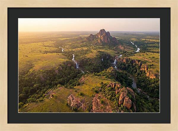 Fazao Malfakassa National Park Aerial View