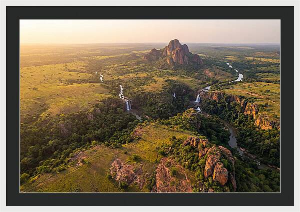 Fazao Malfakassa National Park Aerial View