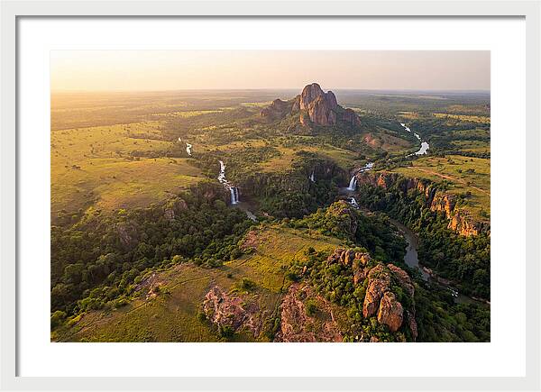 Fazao Malfakassa National Park Aerial View