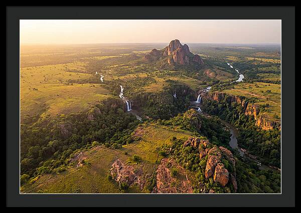 Fazao Malfakassa National Park Aerial View