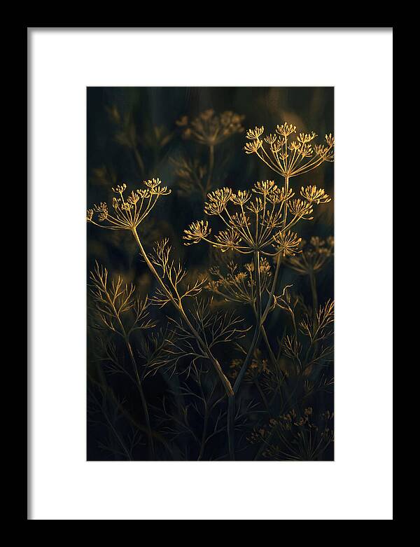 Feathery Dill In Golden Light