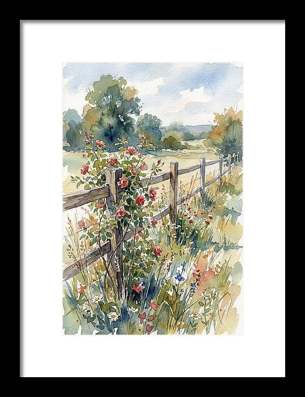 Fenced Garden Serenity