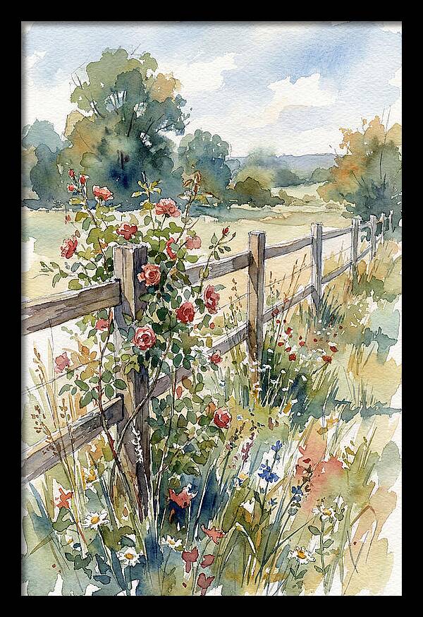 Fenced Garden Serenity