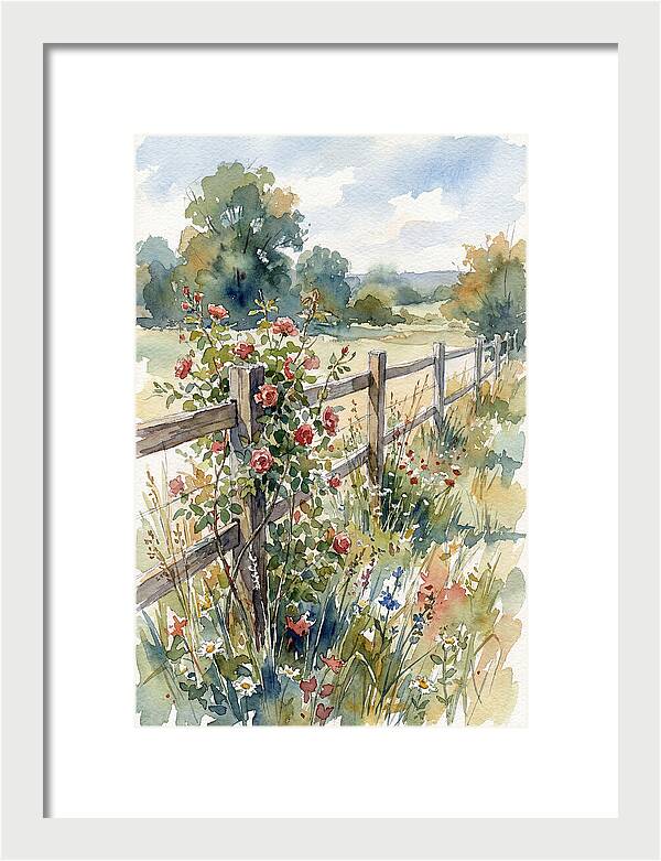 Fenced Garden Serenity