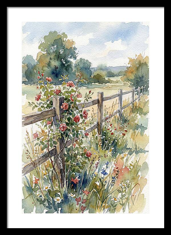 Fenced Garden Serenity