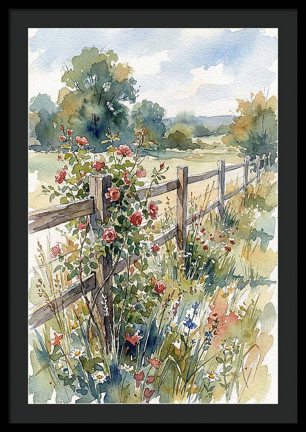Fenced Garden Serenity