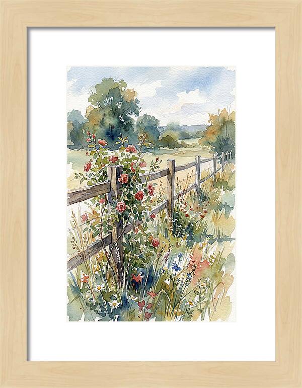 Fenced Garden Serenity