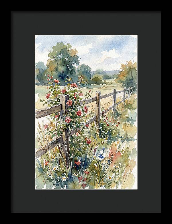Fenced Garden Serenity