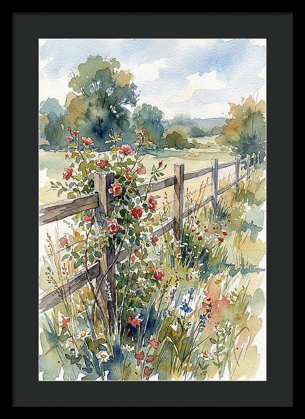 Fenced Garden Serenity