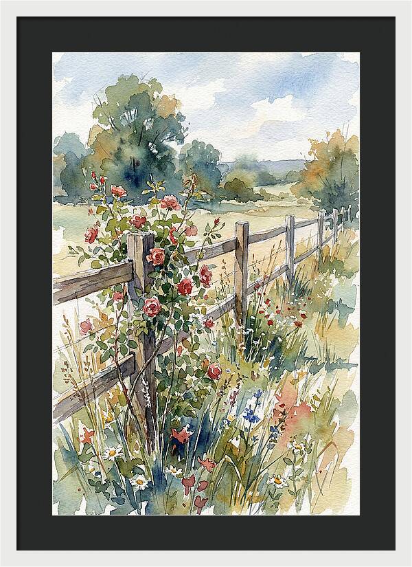 Fenced Garden Serenity