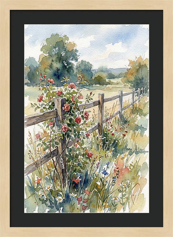 Fenced Garden Serenity