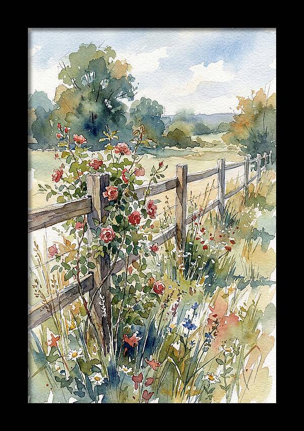 Fenced Garden Serenity