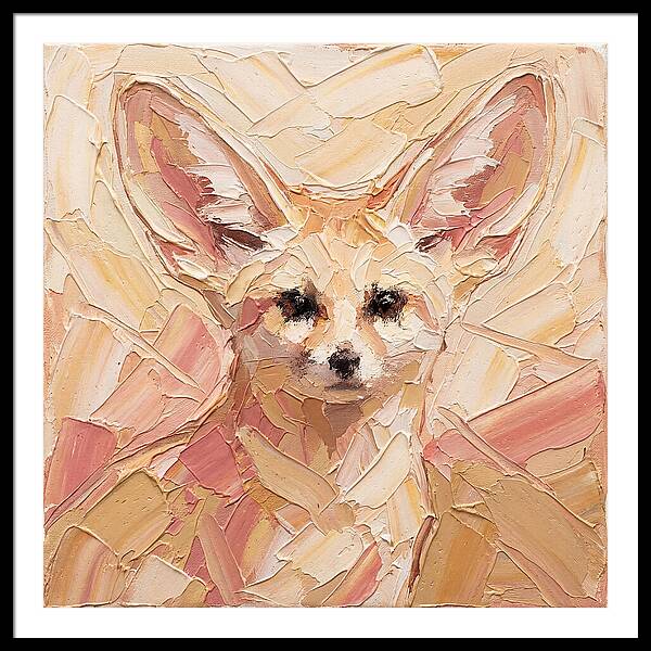 Fennec Fox In Soft Hues