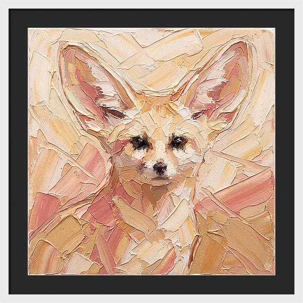 Fennec Fox In Soft Hues