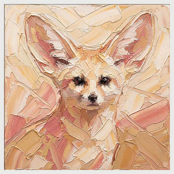 Fennec Fox In Soft Hues