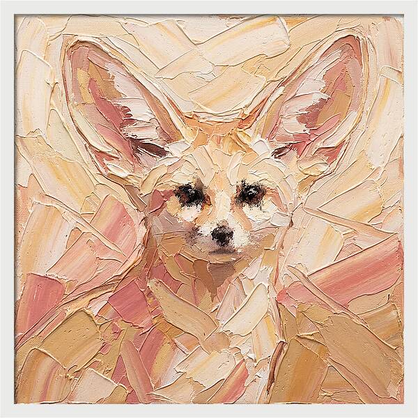 Fennec Fox In Soft Hues