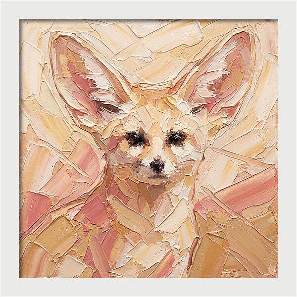 Fennec Fox In Soft Hues
