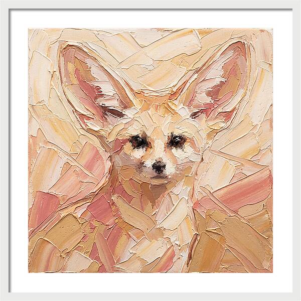 Fennec Fox In Soft Hues