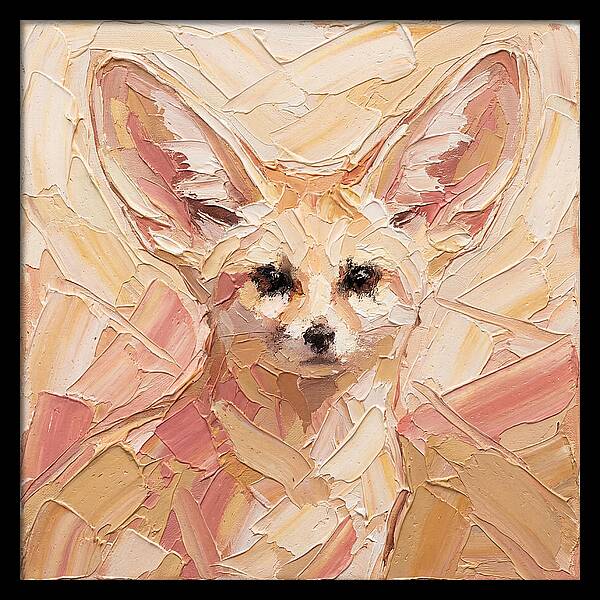Fennec Fox In Soft Hues
