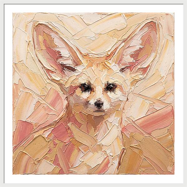 Fennec Fox In Soft Hues