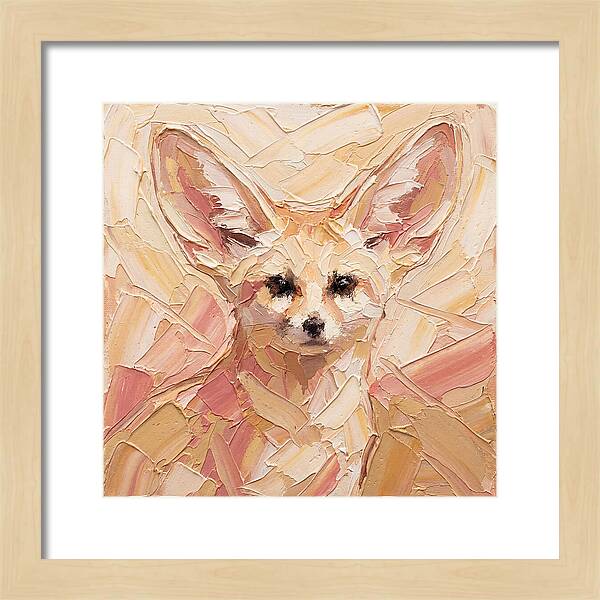 Fennec Fox In Soft Hues