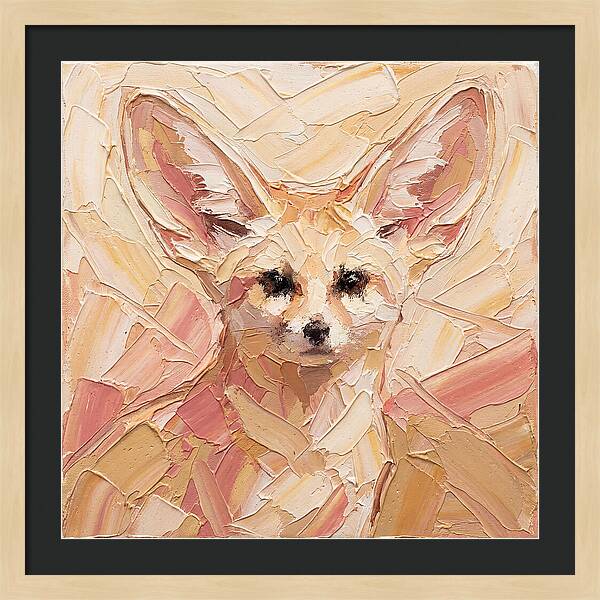 Fennec Fox In Soft Hues