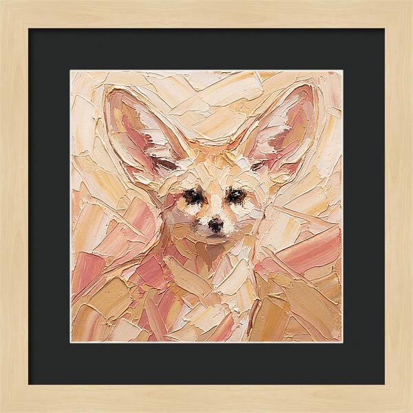 Fennec Fox In Soft Hues
