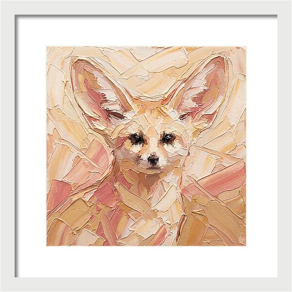 Fennec Fox In Soft Hues