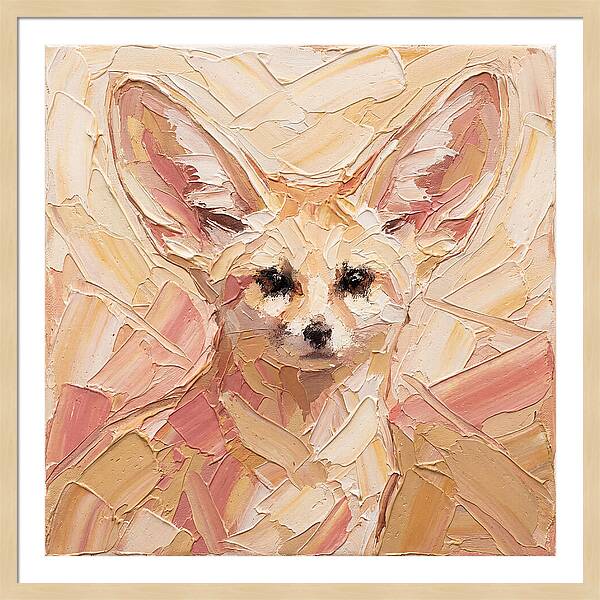 Fennec Fox In Soft Hues