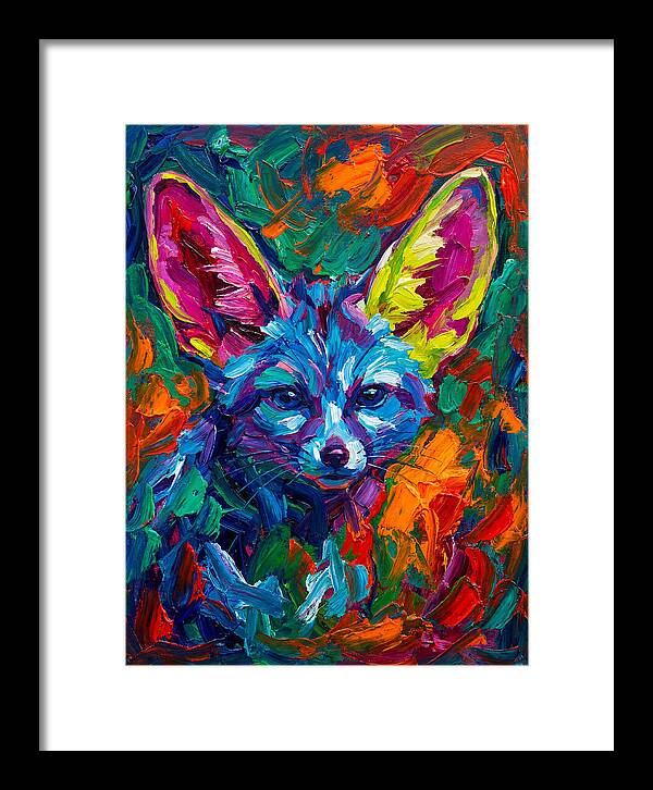 Fennec Fox In Vibrant Colors