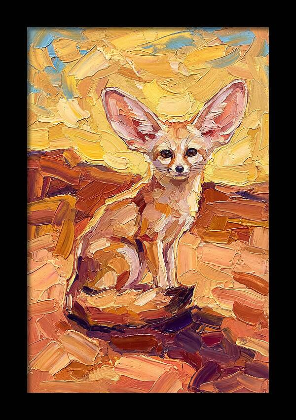 Fennec Fox In Warm Hues