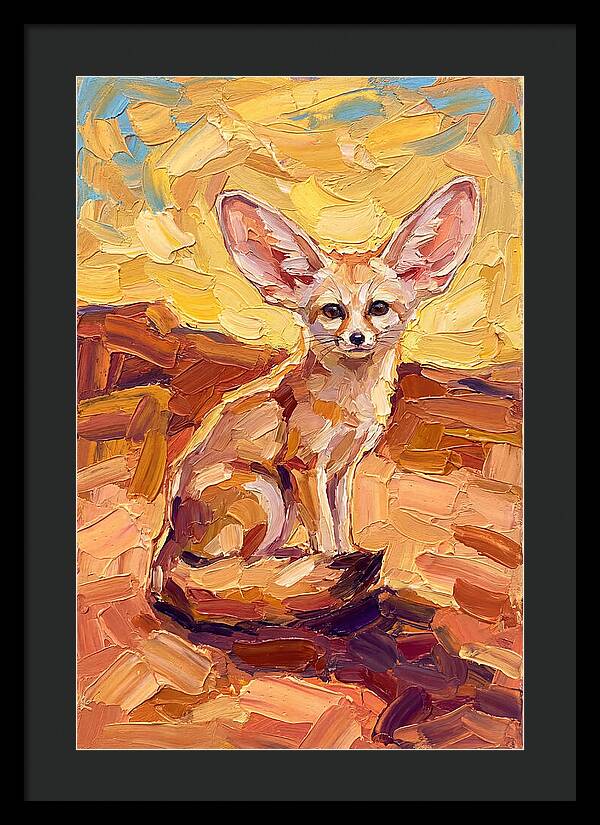 Fennec Fox In Warm Hues